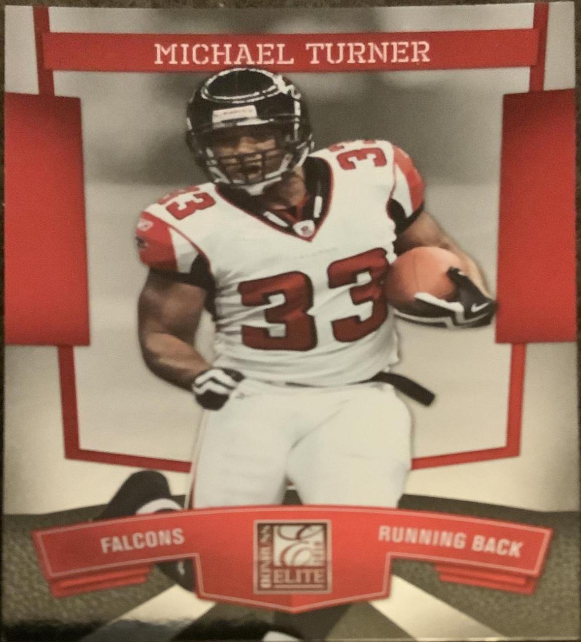 Michael Turner #5 2010 Panini Donruss Elite Football