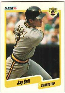 Jay Bell #459 Baseball Cards 1990 Fleer