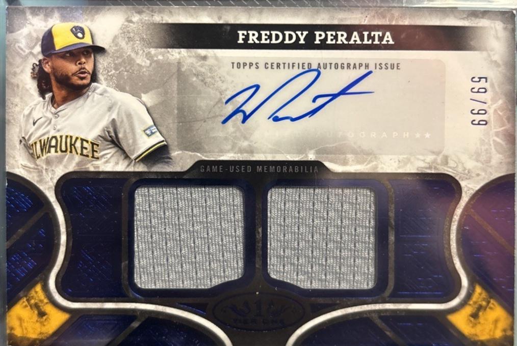 Freddy Peralta [Triple Patch] #AT1R-FP