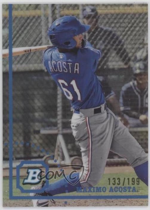 Maximo Acosta #BHPC-103 2022 Bowman Heritage Baseball Chrome Prospects