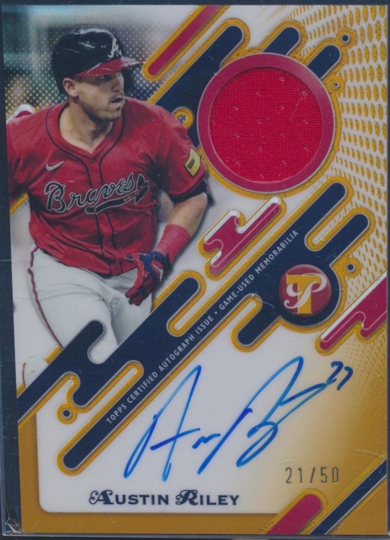 Austin Riley [Gold Refractor] #PPAR-AR