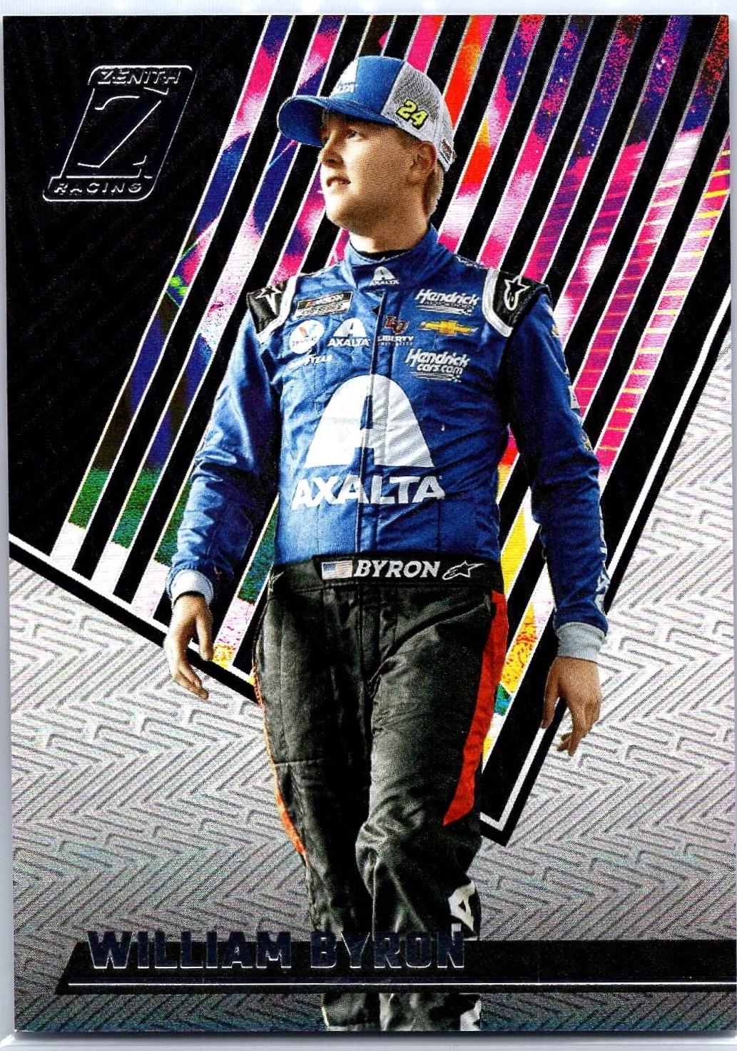 William Byron #6 Racing Cards 2022 Panini Chronicles Nascar Zenith