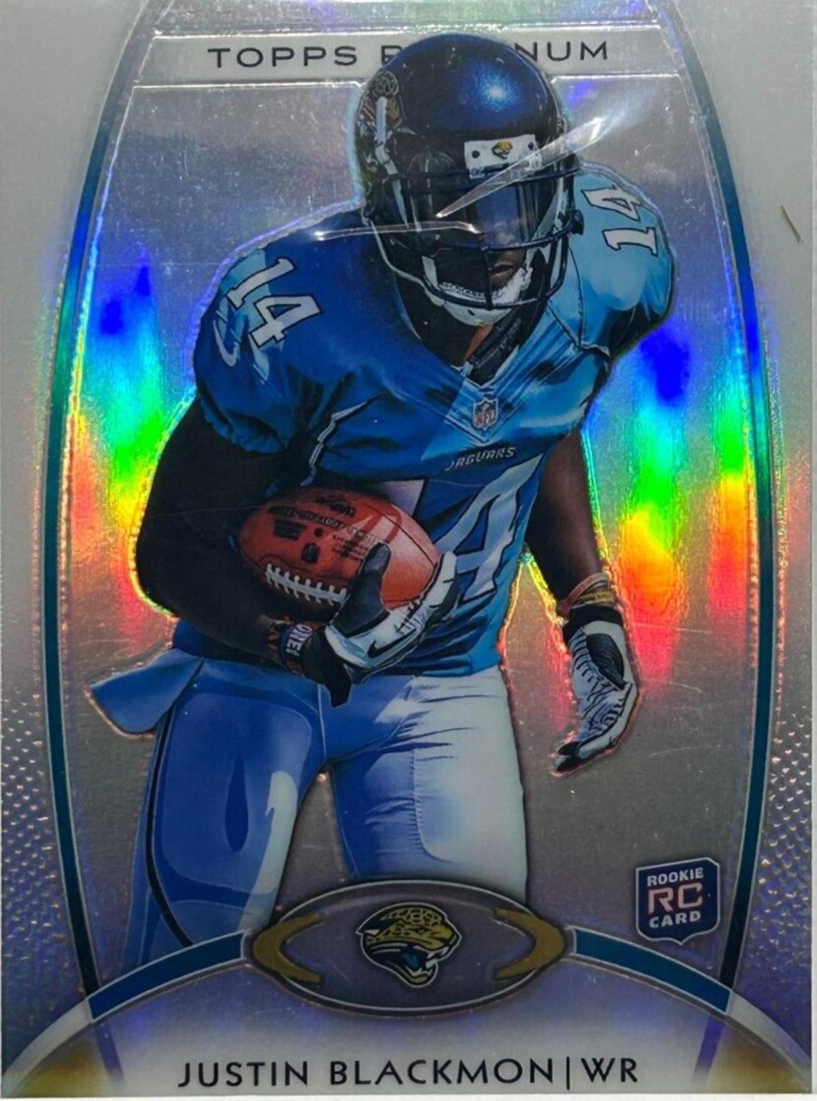 Justin Blackmon [Purple Refractor] #140