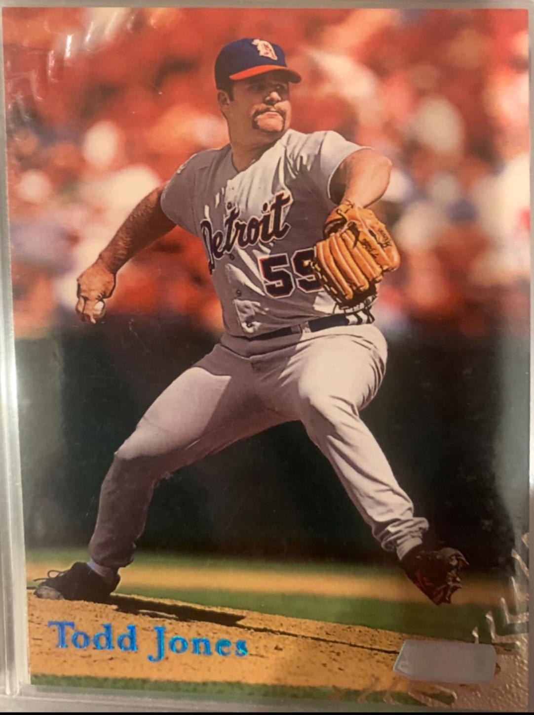 Todd Jones #66 Baseball Cards 1998 Stadium Club