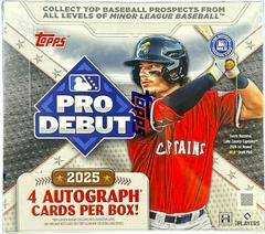 Jumbo Box Baseball Cards 2025 Topps Pro Debut Prices
