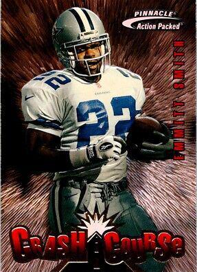 Emmitt Smith #4 Football Cards 1997 Pinnacle Action Packed Crash Course