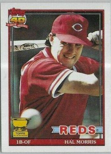 Hal Morris #642 Baseball Cards 1991 Topps