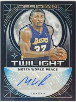 Metta World Peace [Electric Etch Blue] #TS-MWP