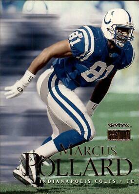 Marcus Pollard #7 Football Cards 1999 Skybox Premium