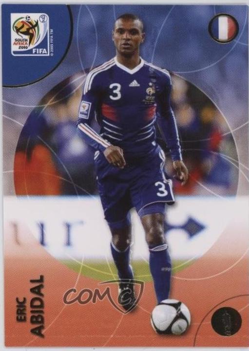 Eric Abidal #102 2010 Panini World Cup South Africa Soccer