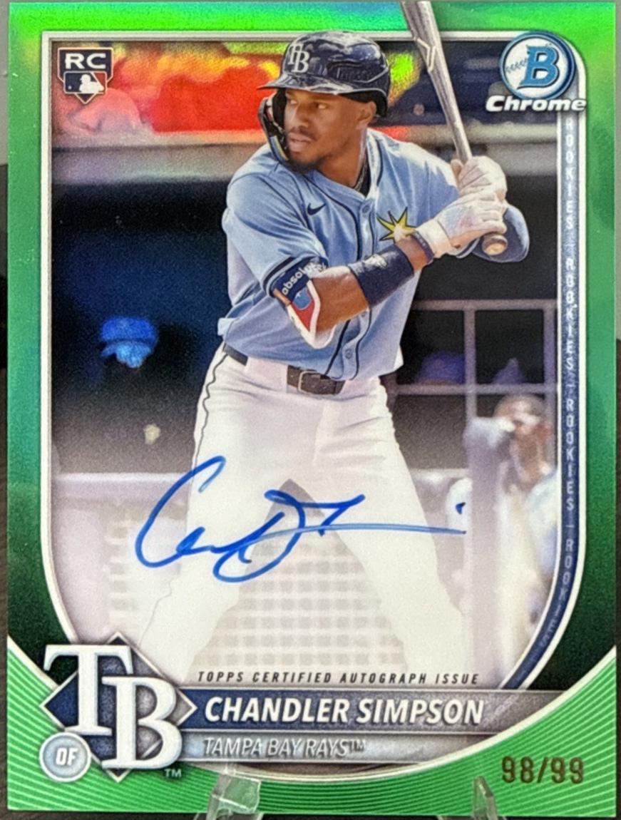 Chandler Simpson [Green Refractor] #CRA-CS