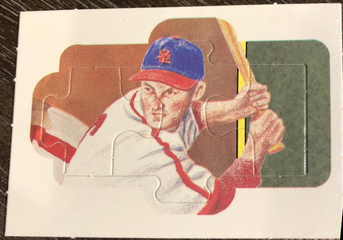 Stan Musial Puzzle Pieces #34, 35, 36 Baseball Cards 1988 Donruss