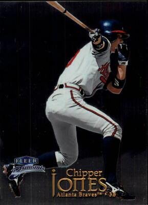 Chipper Jones #10 Baseball Cards 1999 Fleer Brilliants
