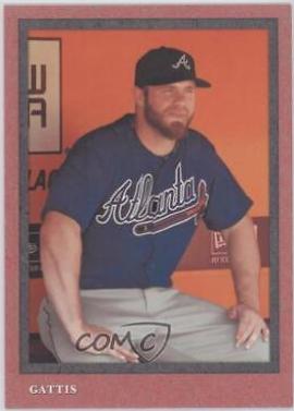 Evan Gattis #69 Baseball Cards 2014 Topps Turkey Red