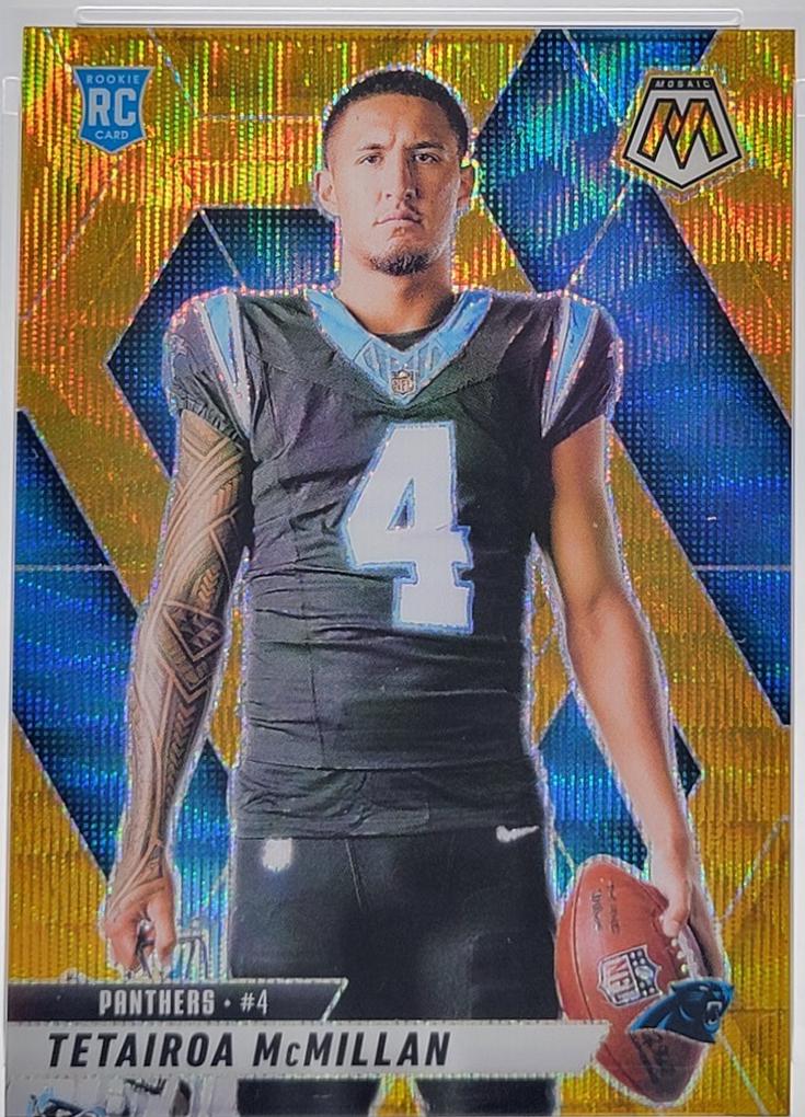 Tetairoa McMillan [Mosaic Gold Wave] #274