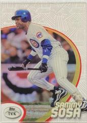 Sammy Sosa [Pattern 2] #28 Baseball Cards 1998 Topps Tek Prices