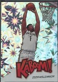 zion williamson #19 Basketball Cards 2020 Panini Crown Royale Kaboom