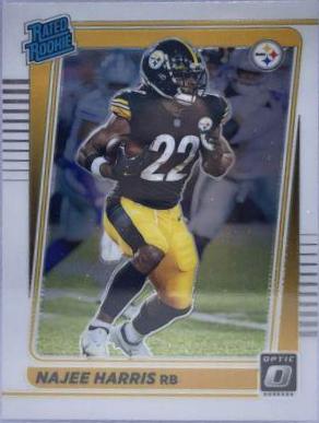 Najee Harris #213 Football Cards 2021 Panini Donruss Optic