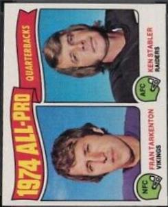 F.Tarkenton, K.Stabler