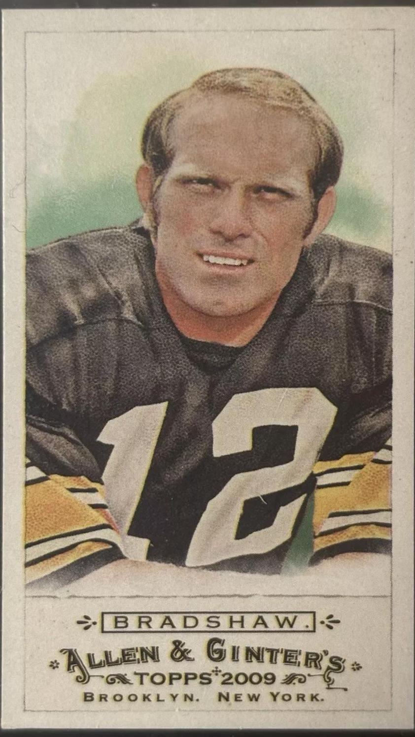 Terry Bradshaw #AG10 Football Cards 2009 Topps Target Exclusive Allen & Ginter