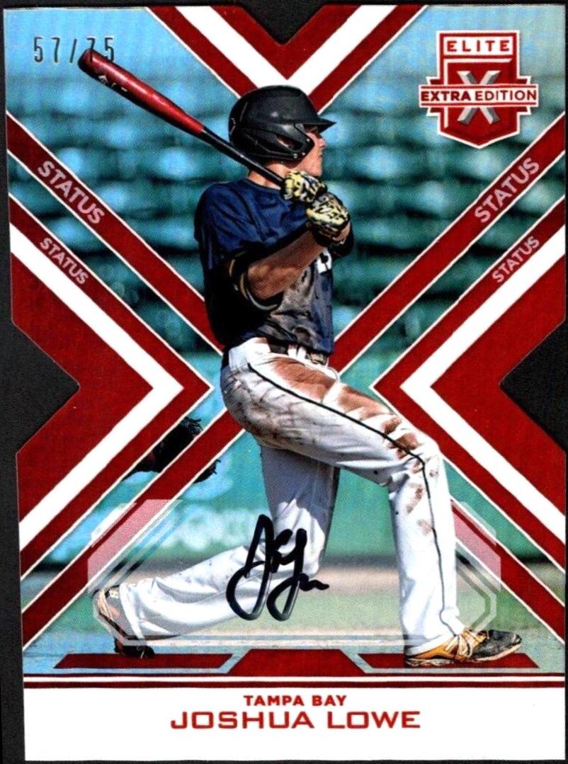Joshua Lowe [Autograph Die Cut Red] #13