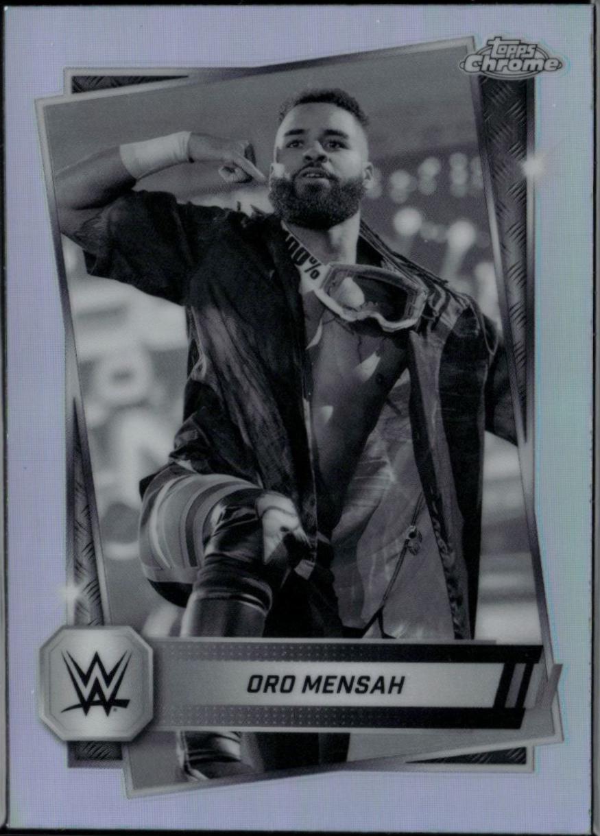Oro Mensah [Sepia Refractor] #90 Prices | 2025 Topps Chrome WWE ...