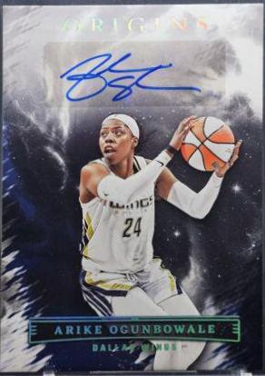 Arike Ogunbowale #OA-AKO Basketball Cards 2023 Panini Origins WNBA Autographs