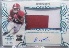 DeVonta Smith #PA-DS2 Football Cards 2021 Leaf Trinity Patch Autographs Prices
