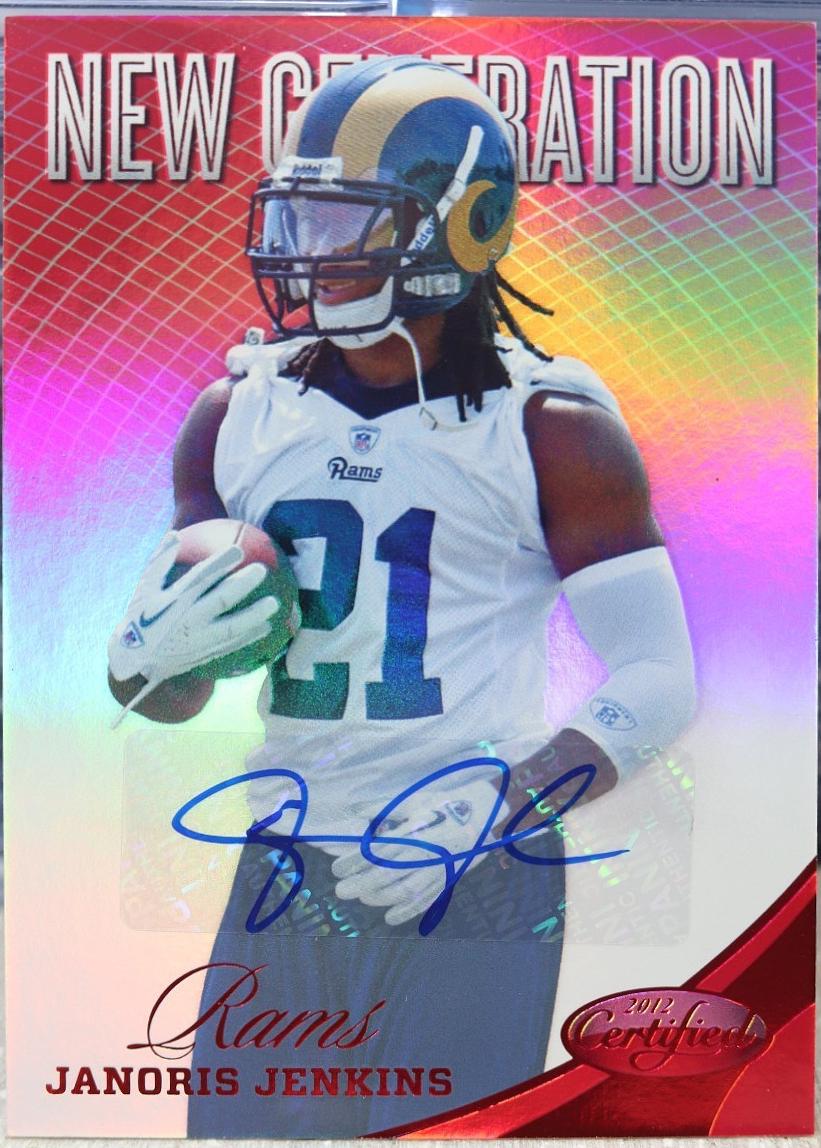 Janoris Jenkins [Mirror Red Autograph] #275