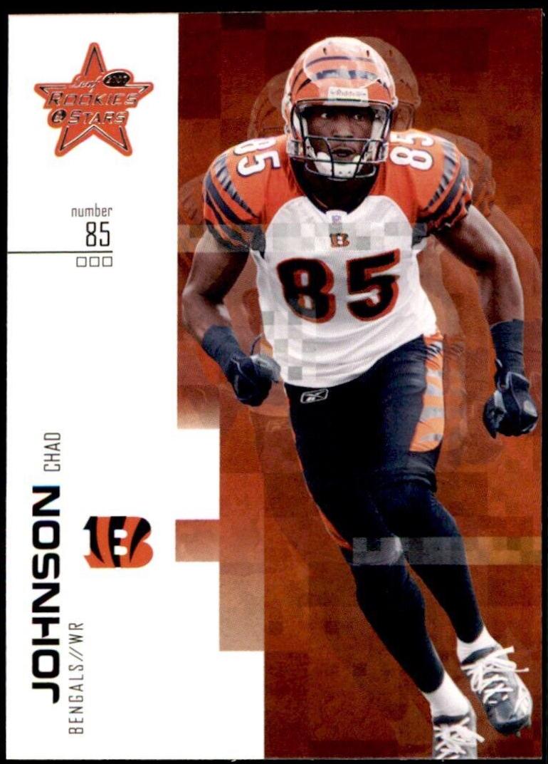 Chad Johnson #69 2007 Leaf Rookies & Stars Football