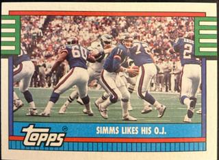 Phil Simms, Otis Anderson