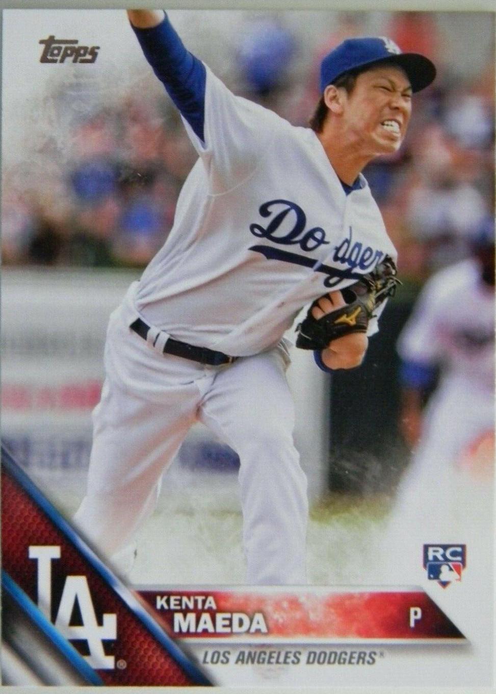 Kenta Maeda #429 Baseball Cards 2016 Topps