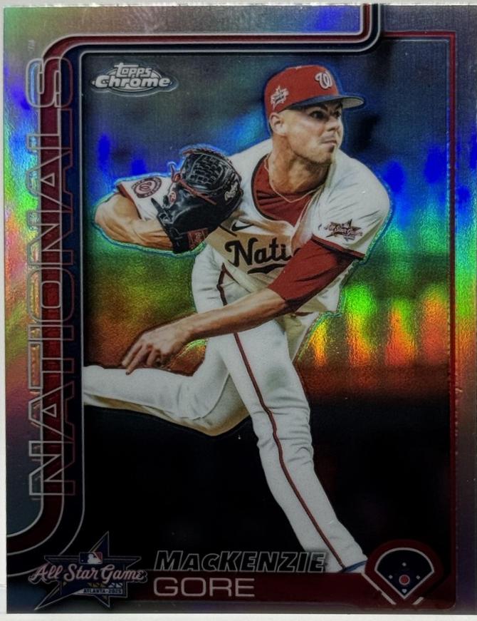 2025 Topps Chrome Update All-Star Game MacKenzie Gore #ASGC-23 card