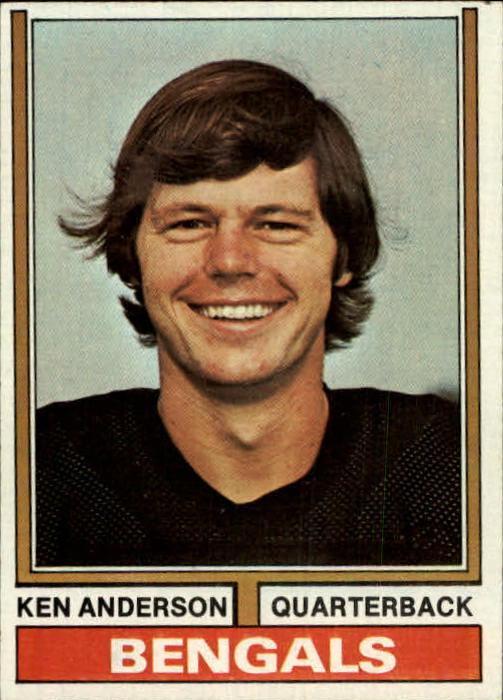 Ken Anderson #401 Football Cards 1974 Topps