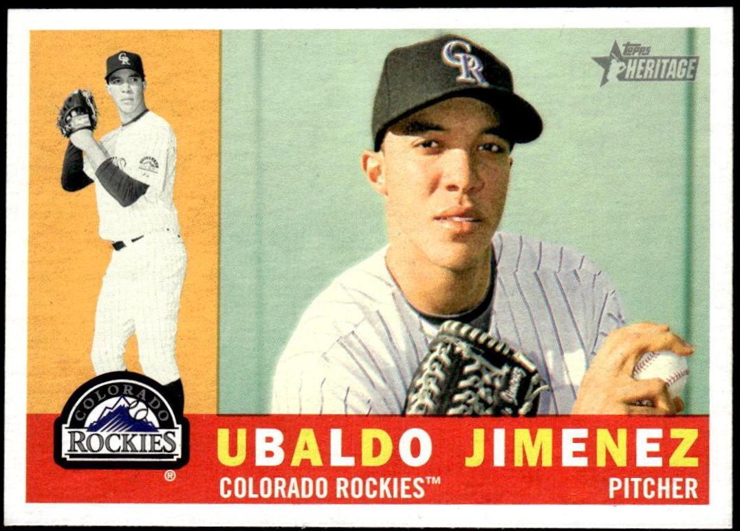 Ubaldo Jimenez #291 Baseball Cards 2009 Topps American Heritage