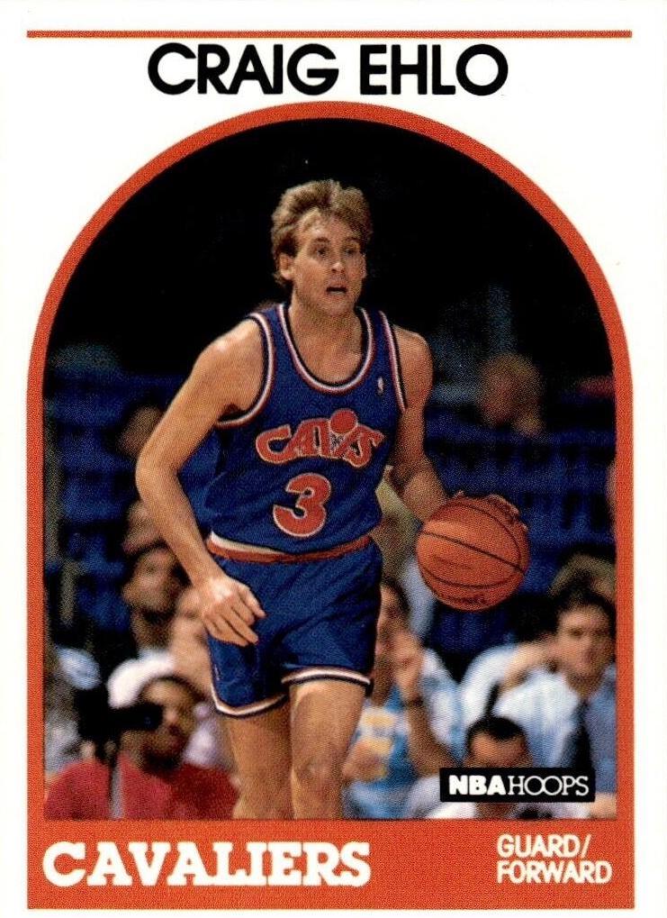 Craig Ehlo #106 Basketball Cards 1989 Hoops