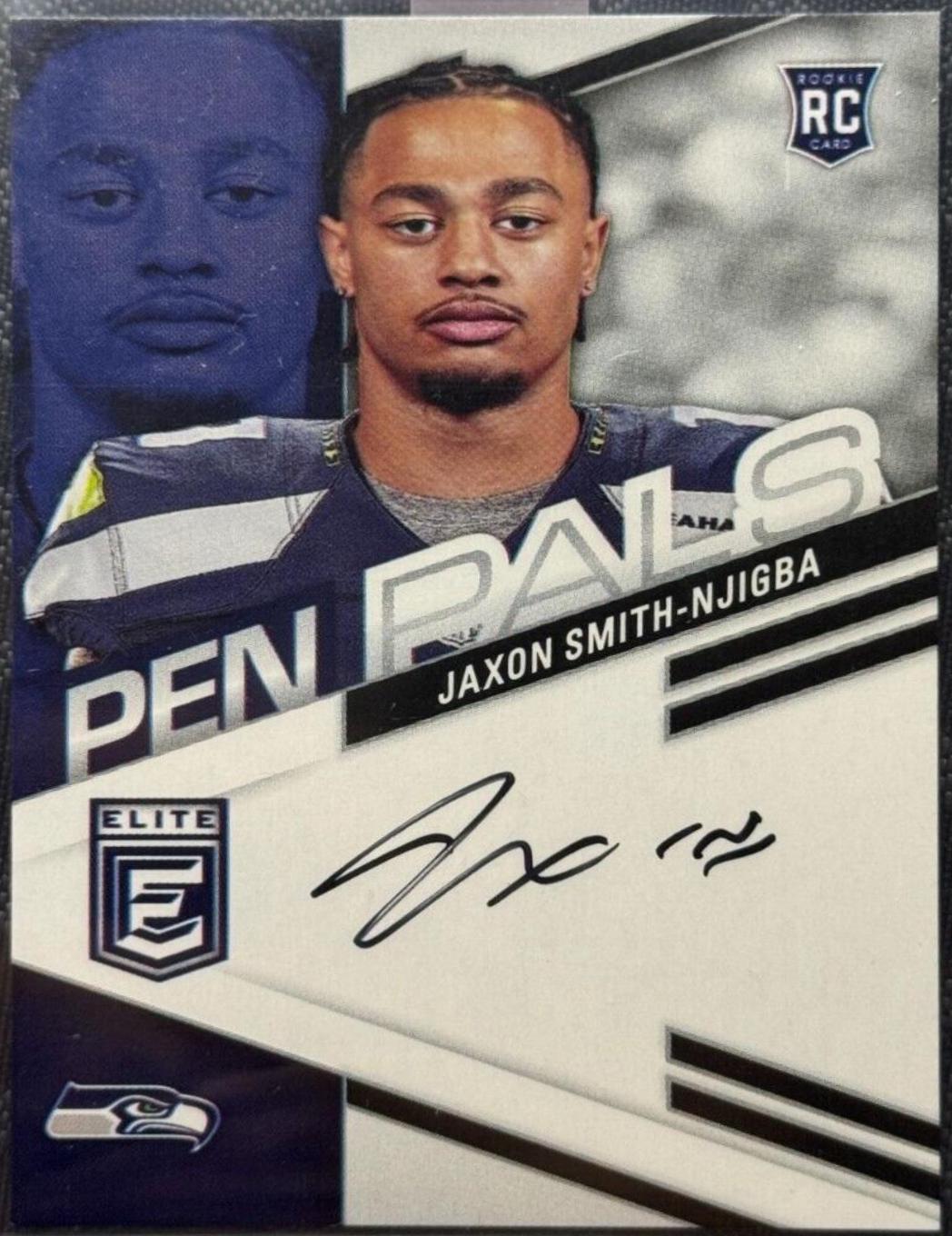 Jaxon Smith Njigba [Black Gold Ink] #PPJSN