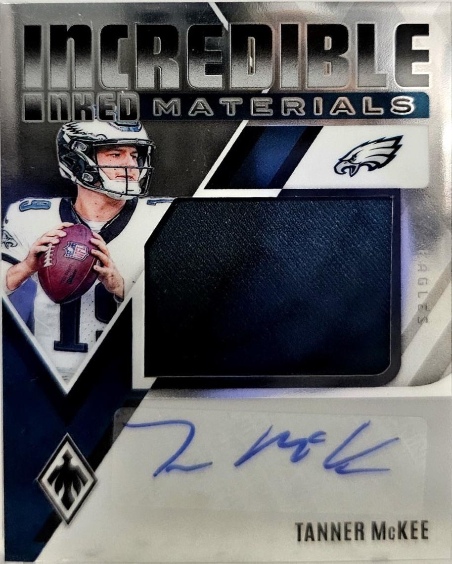 Tanner McKee #IIM-TME 2024 Panini Phoenix Football Incredible Inked Materials
