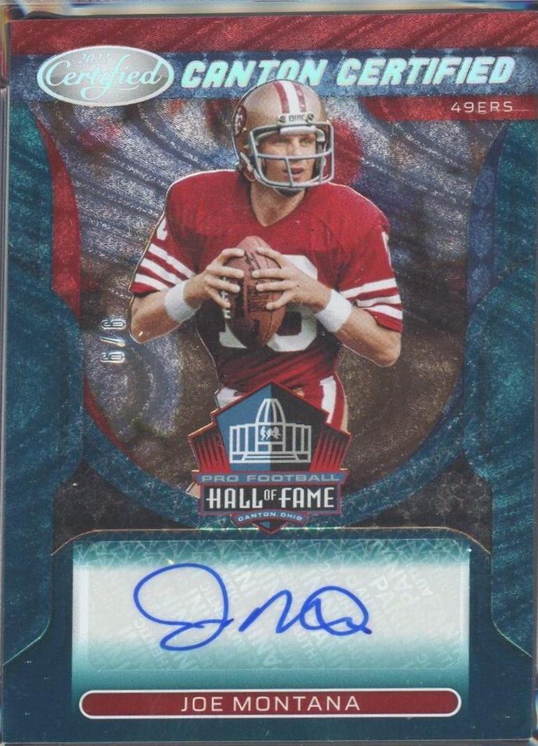 Joe Montana [Teal Etch] #CCS-JM