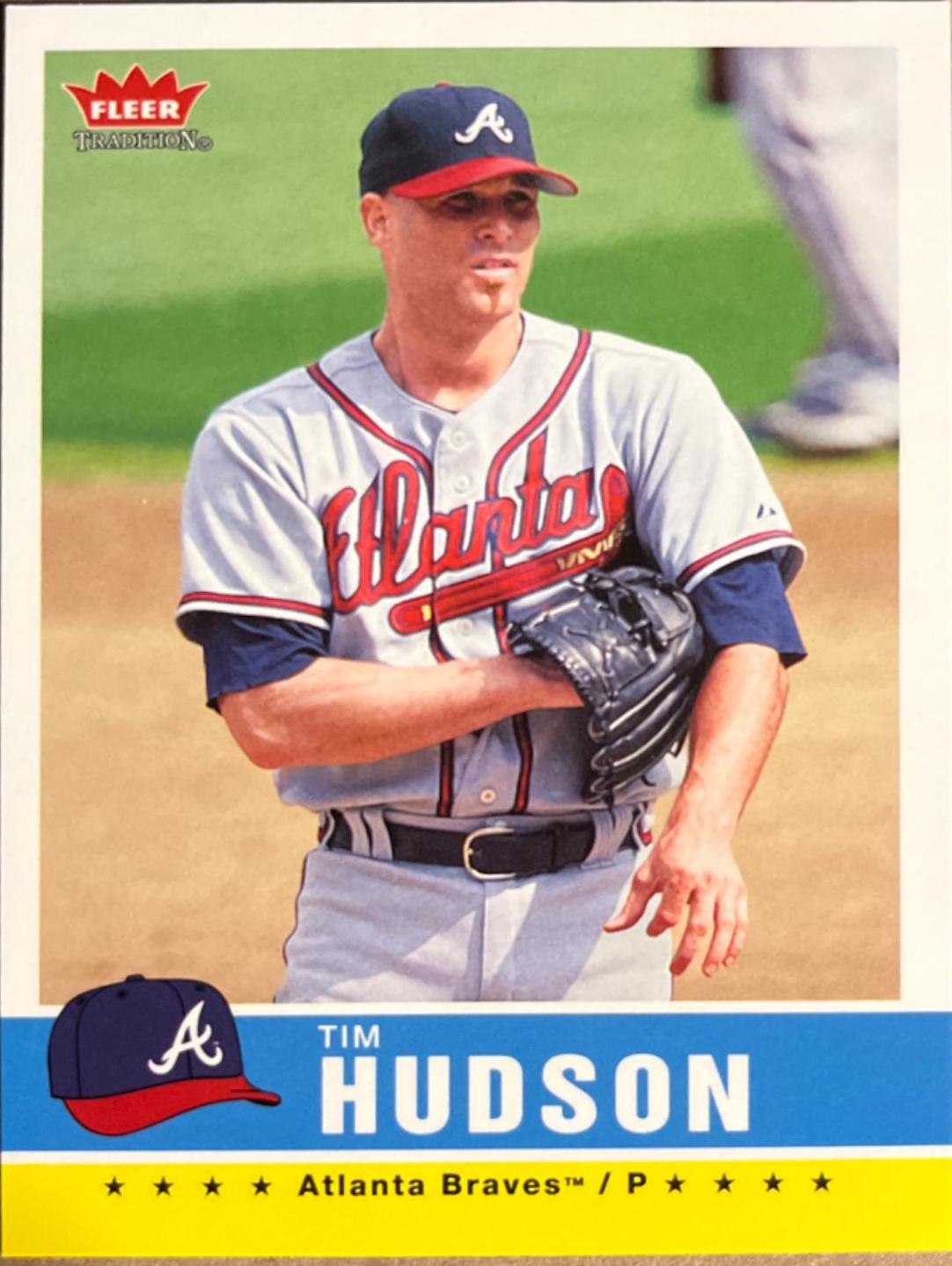 Tim Hudson #4 Baseball Cards 2006 Fleer Tradition