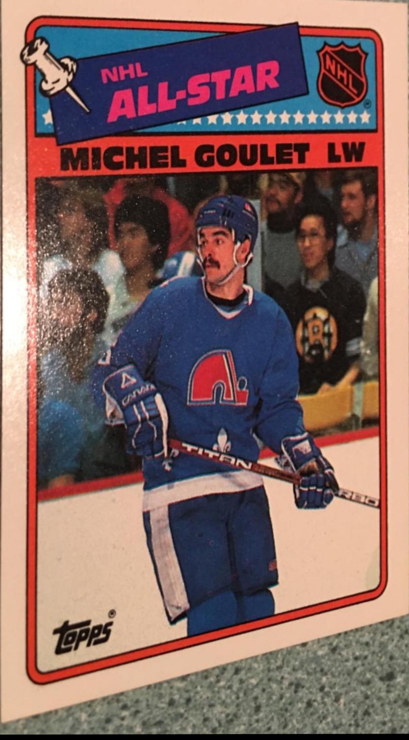 Michael Goulet #7 Hockey Cards 1988 Topps Stickers