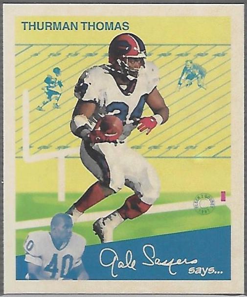 Thurman Thomas #34 1997 Fleer Goudey II Football