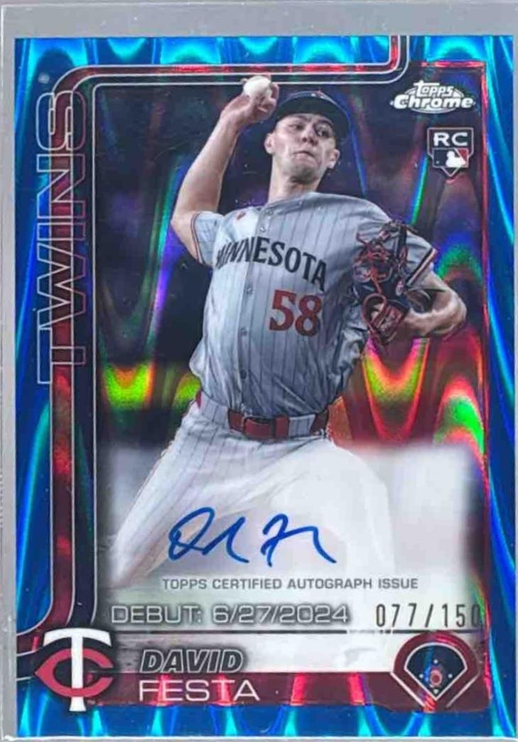 David Festa [Blue RayWave Refractor] #CRDA-DF