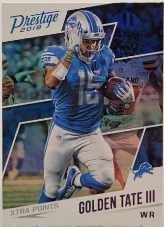Golden Tate III #67 Football Cards 2018 Panini Prestige