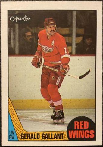 Gerald Gallant #67 Hockey Cards 1987 O-Pee-Chee