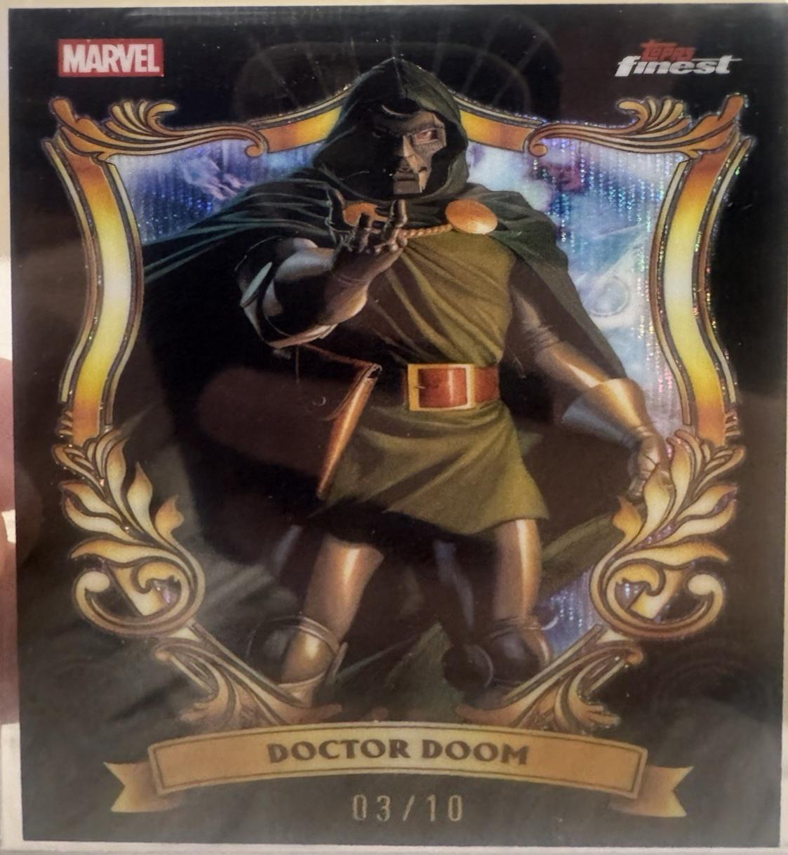 Doctor Doom [Black Wave] #AS-02 Prices | Marvel 2026 Topps Finest