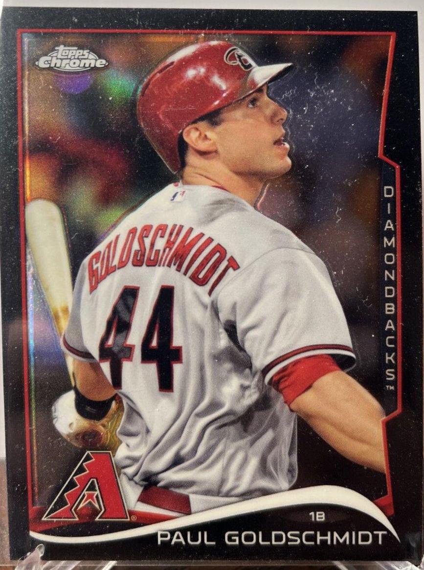 Paul Goldschmidt [Batting Black Refractor] #125