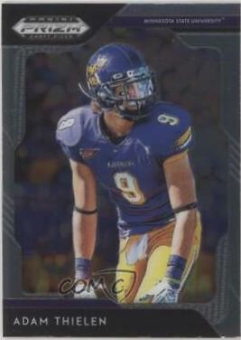 Adam Thielen #4 Football Cards 2019 Panini Prizm Draft Picks