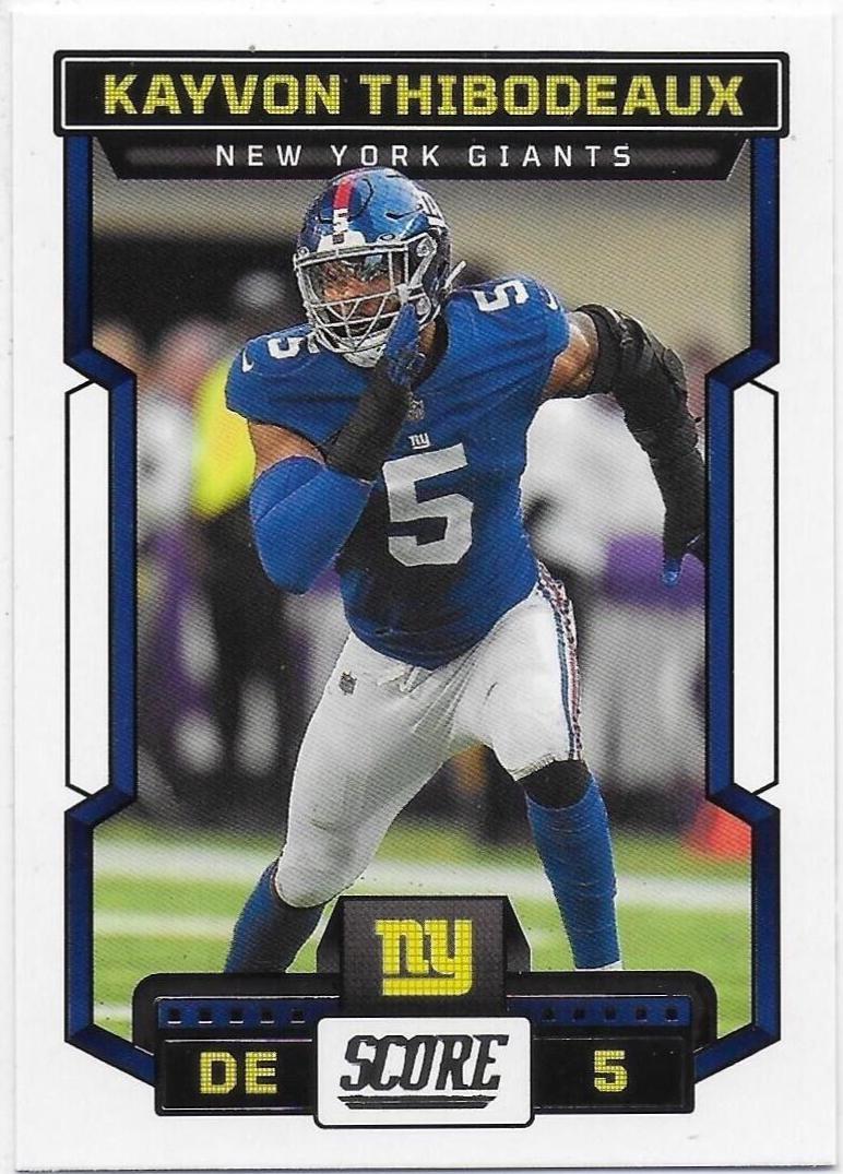 Kayvon Thibodeaux #240 2023 Panini Score Football