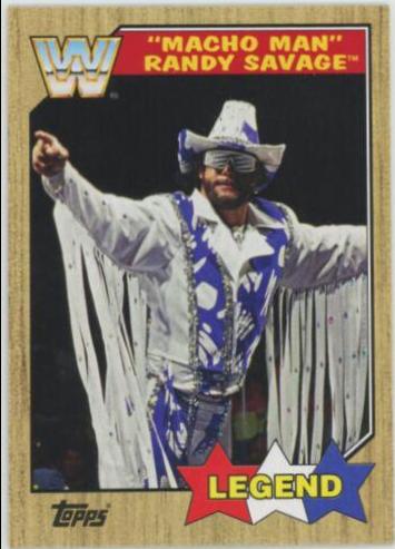Randy Savage #84 Wrestling Cards 2017 Topps WWE Heritage
